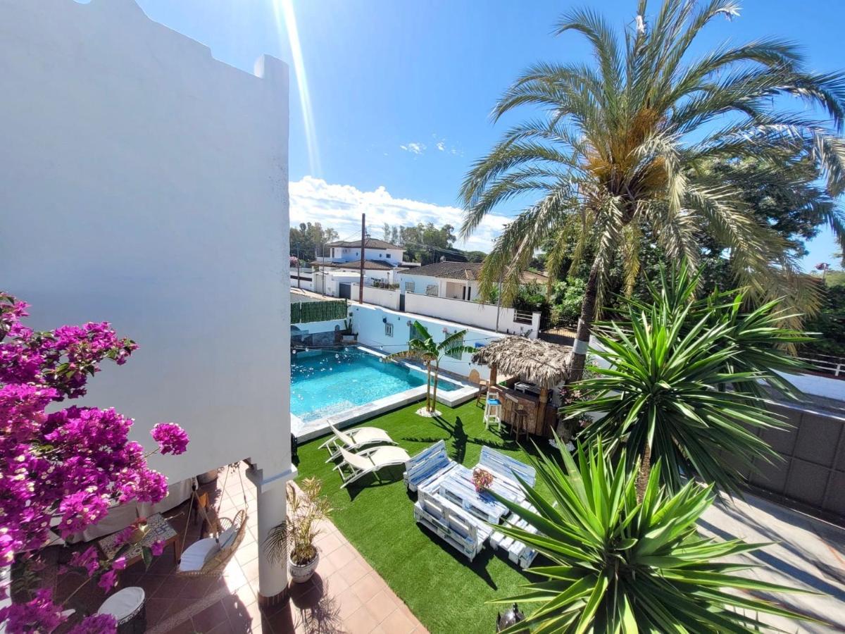 Gatu Premium Villa Lurberri Piscina Privada, 4 Dormitorios, 2 Banos, Parking , Jardines, " Preferente Mayores De 25 Anos Y Familias " In Y Barbacoa Chiclana de la Frontera Esterno foto